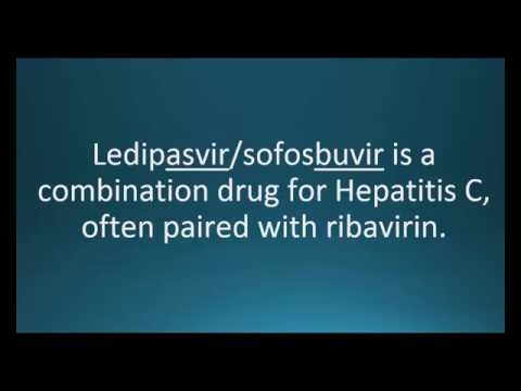 Ledipasvir 90 mg sofosbuvir 400 mg tablets