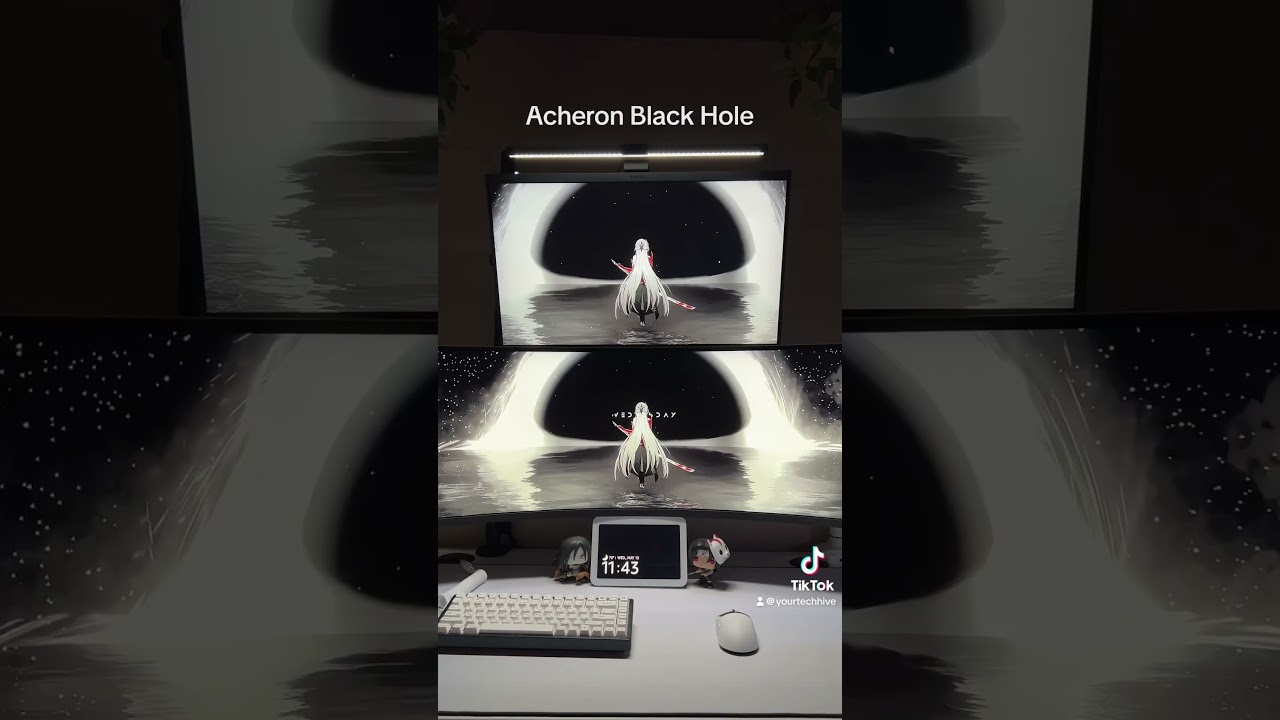 High quality wallpapers on wallpaper engine… pt.9: black and white… #wallpaperengine #gamingsetup