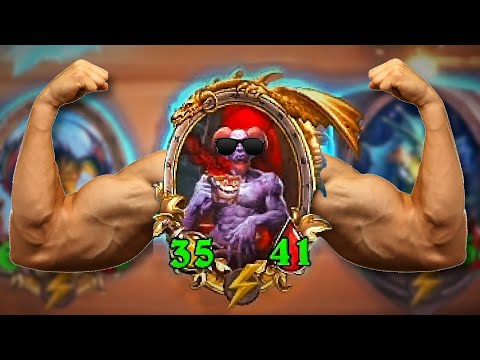 This is what Highroll Scaling looks like.. | Hearthstone Battlegrounds