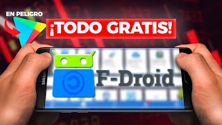 La tienda de aplicaciones que google no quiere que sepas F-droid GRATIS LIBRE Y LEGAL