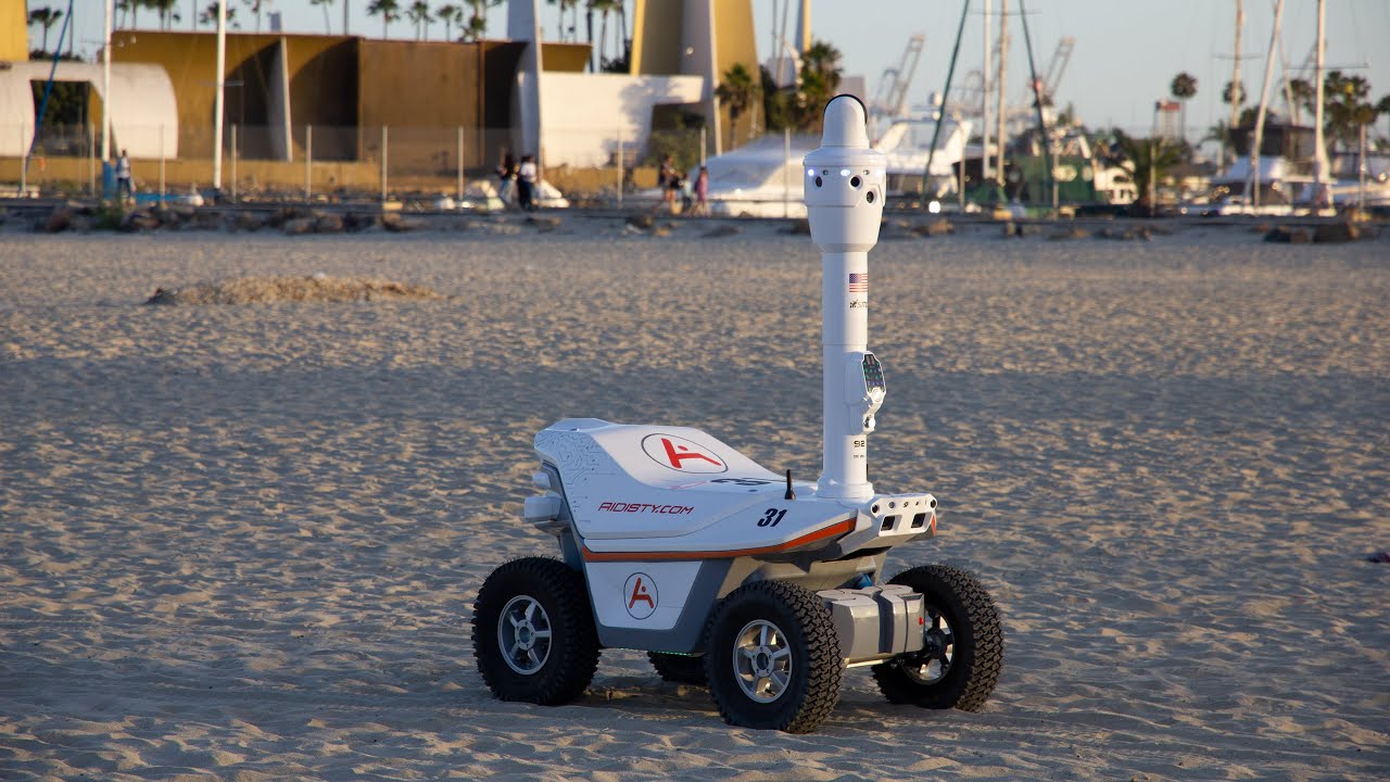 Security robots for patrolling the yacht club
