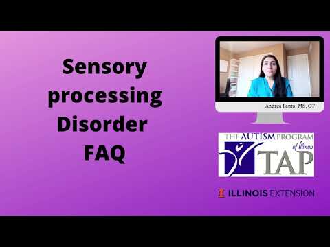 Frequently asked questions about Sensory Processing Disorder (SPD)