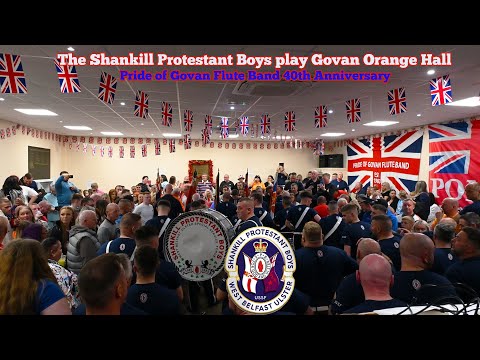 Shankill Protestant Boys (SPB) play Govan Orange Hall