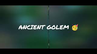 Frostborn - killing Young Golem and Ancient Golem (event)