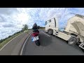 Ride 313 Insta 360 X4 Honda CBR650R 2025 Akrapovic Racing Line