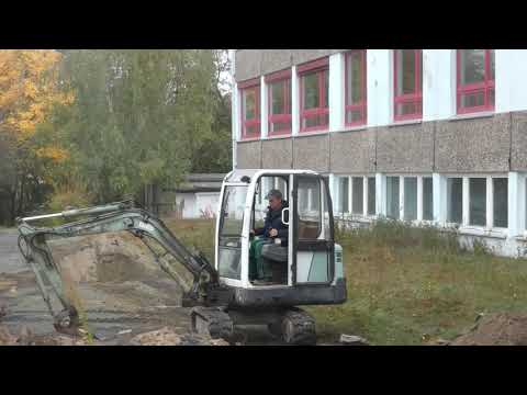 Erster Baggerhub für Oberschul-Anbau - LAUSITZWELLE