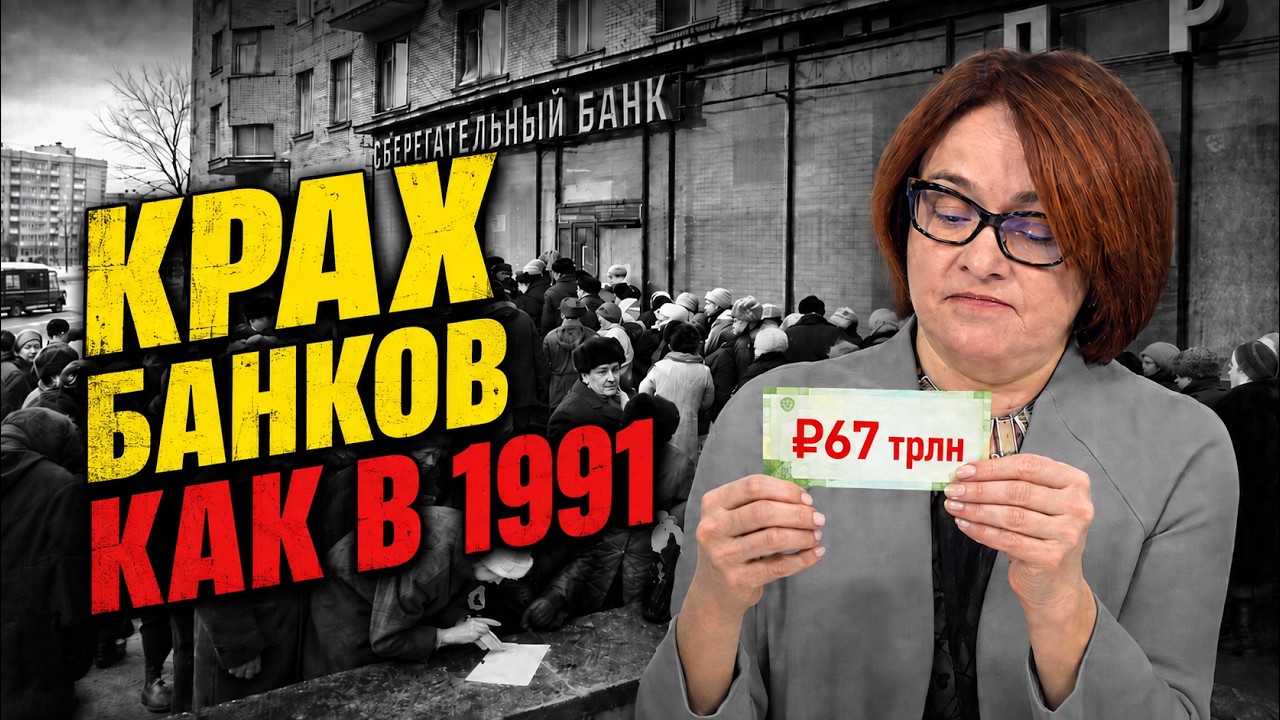 ЭТОЙ ОСЕНЬЮ Россияне потеряют вклады на 67 ТРИЛЛИОНОВ РУБЛЕЙ…
