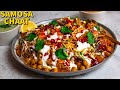 How To Make Quick And Easy Samosa Chaat Recipe Samosa Chana Chaat Pakistani Street Food Samosa Chaat