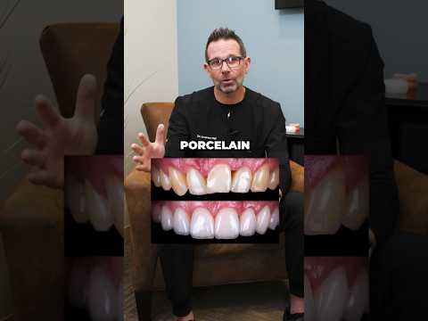 What’s Better!? Composite or Porcelain Veneers!? #veneers #dentalcare #porcelainveneers