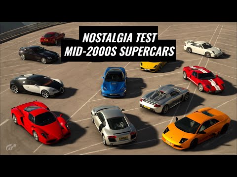 Supercar Shootout - Mid-2000s Supercar Test Episode 1 - Gran Turismo 7
