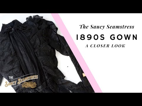 An 1890s Dress: The Value of Broken Things