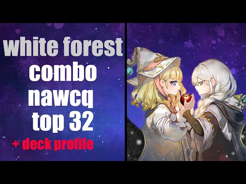 GODLY white forest top 32 NAWCQ combo! + deck profile yugioh