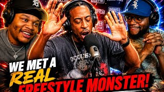 LUDACRIS FIRE FREESTYLE OVER DRAKE &amp; T.I BEATS! JUSTIN CREDIBLE FREESTYLES SERIES | REACTION