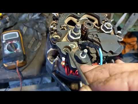 Alternator repair...disable original regulator...install an external one