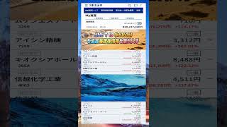 #日本株 #株初心者 #株式投資 #投資の勉強 #資産運用 #お金の勉強 #資産形成 #配当金活 #長期投資
