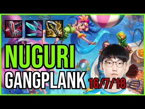 NUGURI - GANGPLANK vs. GNAR Top | KR MASTER | PATCH 11.2