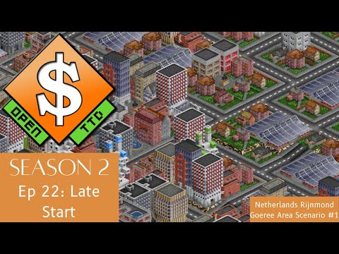 OpenTTD: Netherlands Rijnmond Goeree Area Scenario #1: Late Start (S2E22)