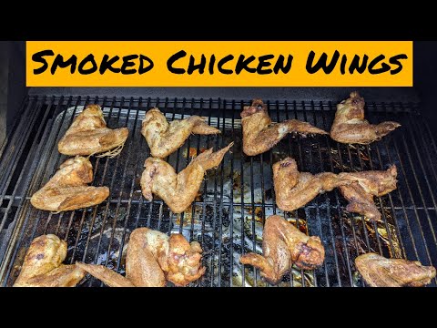 Smoked Wings, Green Mountain Grills Daniel Boone Pellet Smoker