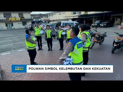 POLWAN POLRESTABES MEDAN SIMBOL KELEMBUTAN DAN KEKUATAN JAGA KOTA