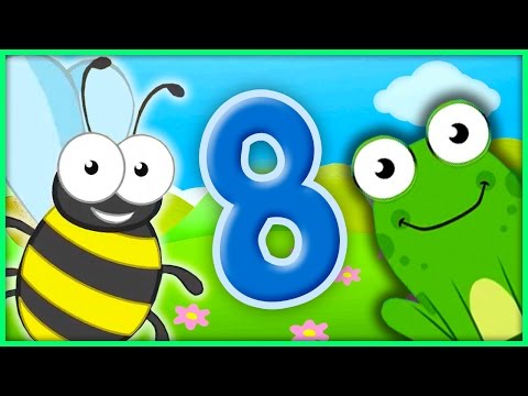 The Number 8 | Number Songs By BubblePopBox | Learn The Number Eight