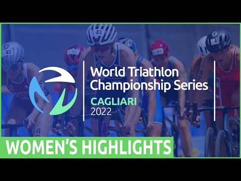 2022 World Triathlon Championship Series Cagliari - Elite Women's Highlights