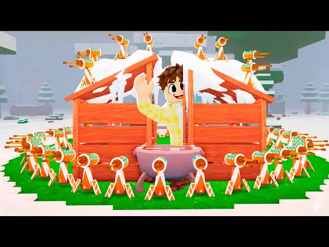 Я построил АФК БАЗУ 999 LVL в 99 НОЧЕЙ в ROBLOX!