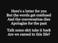 Here's Your Letter- Blink 182- With lyrics!!