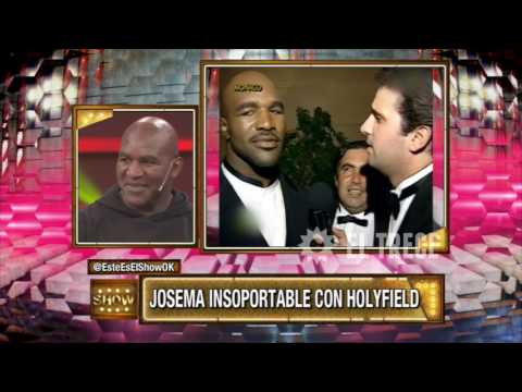 Listorti le recuerda a Holyfield el insoportable que le hizó hace muchos años atrás