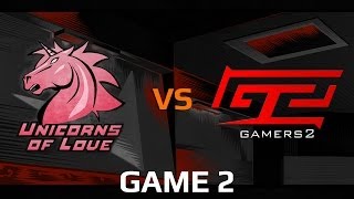 FACEIT TV - Challenger Invitational (UNICORNS OF LOVE vs. GAMERS 2 G2 - Quarter Finals)