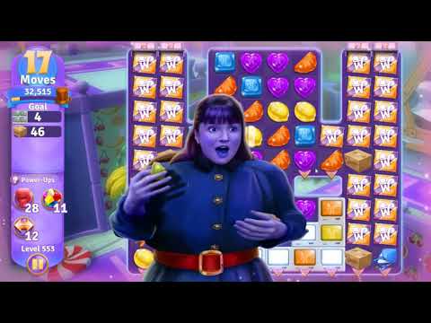 Wonka's World of Candy Level 553 NO BOOSTERS - A S GAMING ✔