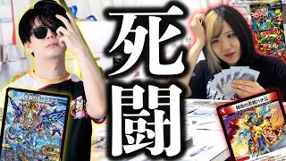 【デュエマ】3◯歳になっても無改造ドキつよ『ラッカゴスペルvsハチ公ワンショット』対決を全力で楽しむ2人の様子。【対戦動画】