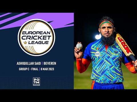 POTM: A.Said - FOS vs BEV | European Cricket League 2023 | Group C, Day 3 | ECL23 | ECL23.042