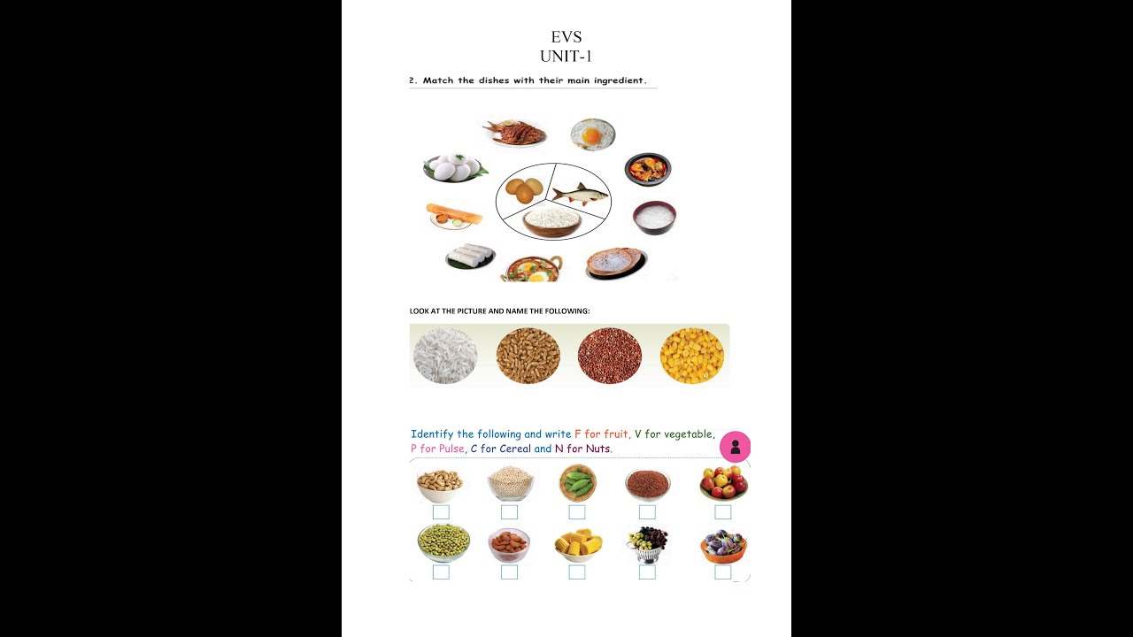 I STD - EVS Term 2 Sample Question Paper