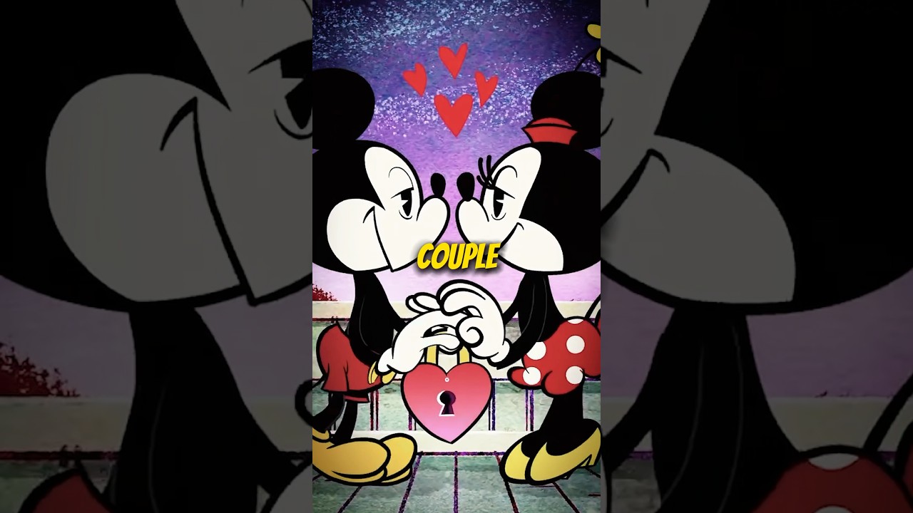 How Mickey and Minnie Mouse met #mickeymouse #steamboatwillie #disney #cartoons #couplegoals