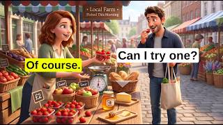 1 Hour of Simple Real-Life Dialogues for Beginner English (A1–A2)