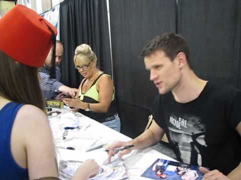 2014 Wizard World Philly Matt Smith (Doctor Who) Autograph session