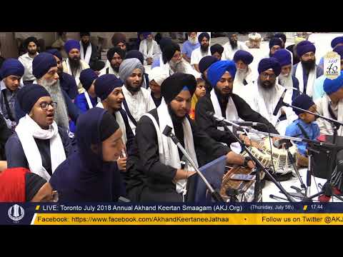 065 Toronto July 2018 - Thursday Evening - Bhai Simarpal Singh Jee Amritsar