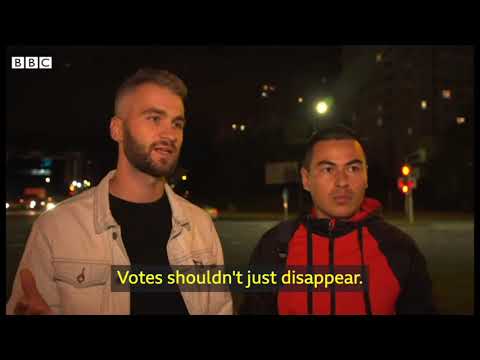 A night at the protests in Minsk