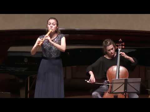 Tabea Debus - Telemann Sonata in C, TWV 41 C2 i Cantabile, ii Allegro