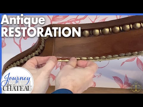 Antique RESTORATION & RENOVATION DIY in a Chateau Guest Bedroom - Journey to the Château, Ep. 167