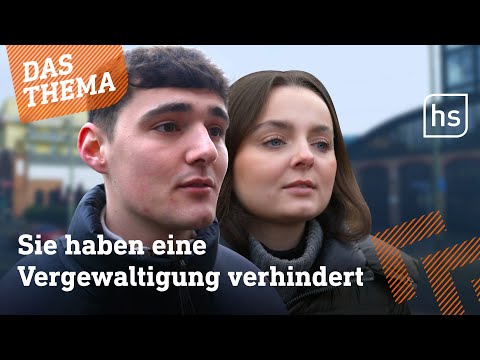 Drei Frankfurter zeigen Zivilcourage | hessenschau DAS THEMA