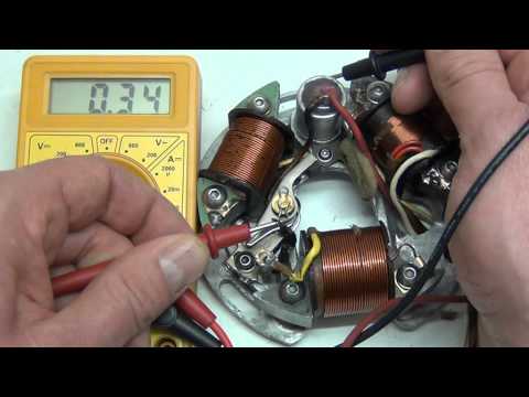 Vespa Lichtmaschine Kondensator testen