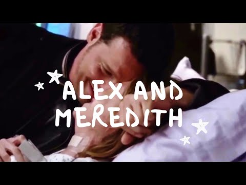 Alex taking care of Meredith for almost 4 minutes