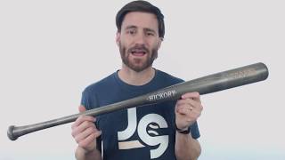 Video thumbnail: Old Hickory Bat Co. Crown Series Maple Wood Baseball Bat: JBOH1G