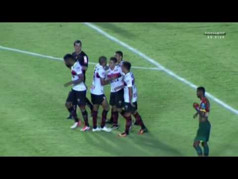 Veja o gol do Atlético-GO em cima do Sampaio