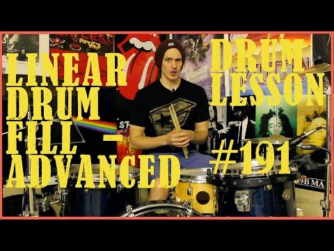 Advanced Linear Drum Fill - Lesson #191