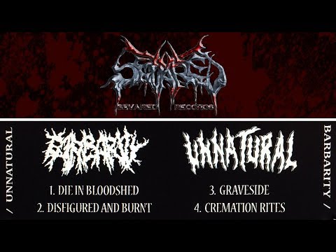 Barbarity/Unnatural - Cursed Bloodshed (Split Teaser)