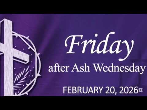 Emonews Daily Devotion with Father Brancker John for Friday February 20, 2026