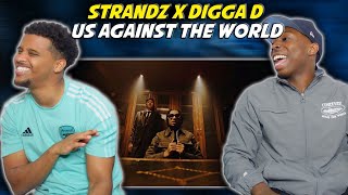 Strandz Ft. Digga D - Us Against The World Remix (Official Music Video) - REACTION