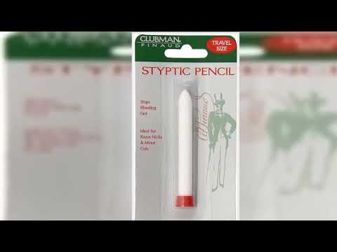 Great product -  Pinaud Clubman Travel Size Styptic Pencil, 0.33 Ounce (Pack of 6)